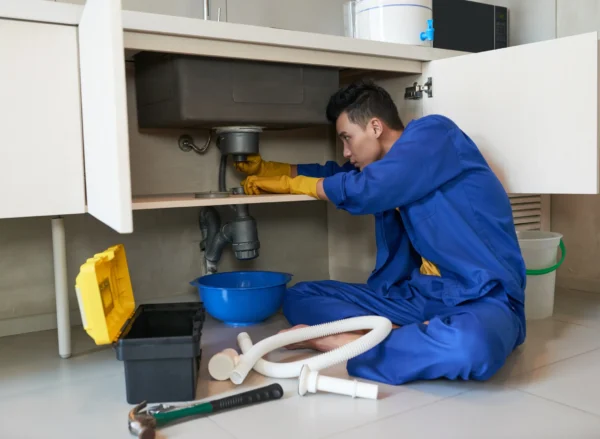 asian-plumber-blue-overalls-clearing-blockage-drain_result